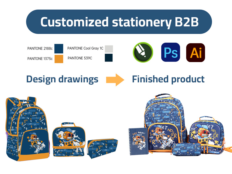 BRT lanza artículos de papelería personalizados B2B integrales, ayudando a marcas e instituciones a crear artículos de papelería escolares exclusivos.