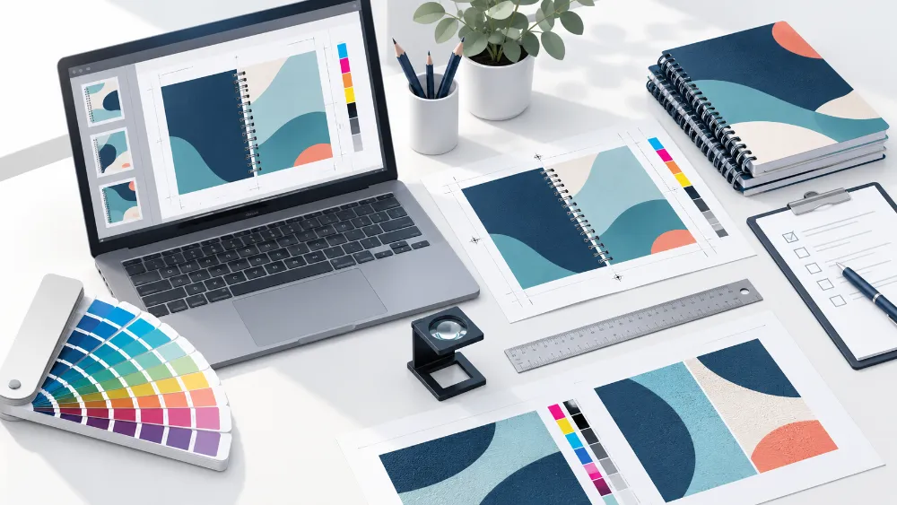 Cómo preparar obras de arte para imprimir: una guía de preimpresión y pruebas para compradores de artículos de papelería