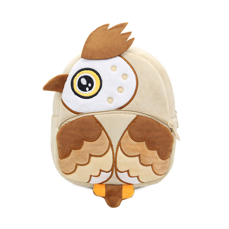 Bolso para niños con animales de dibujos animados en 3D