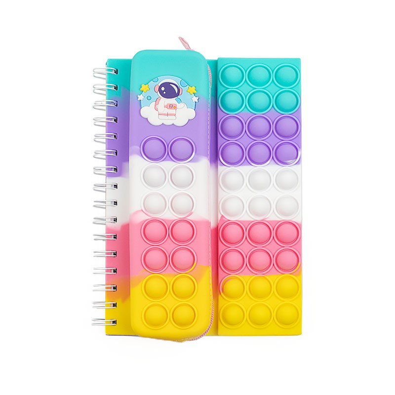 Estuche A5 2 en 1 Color Arcoiris