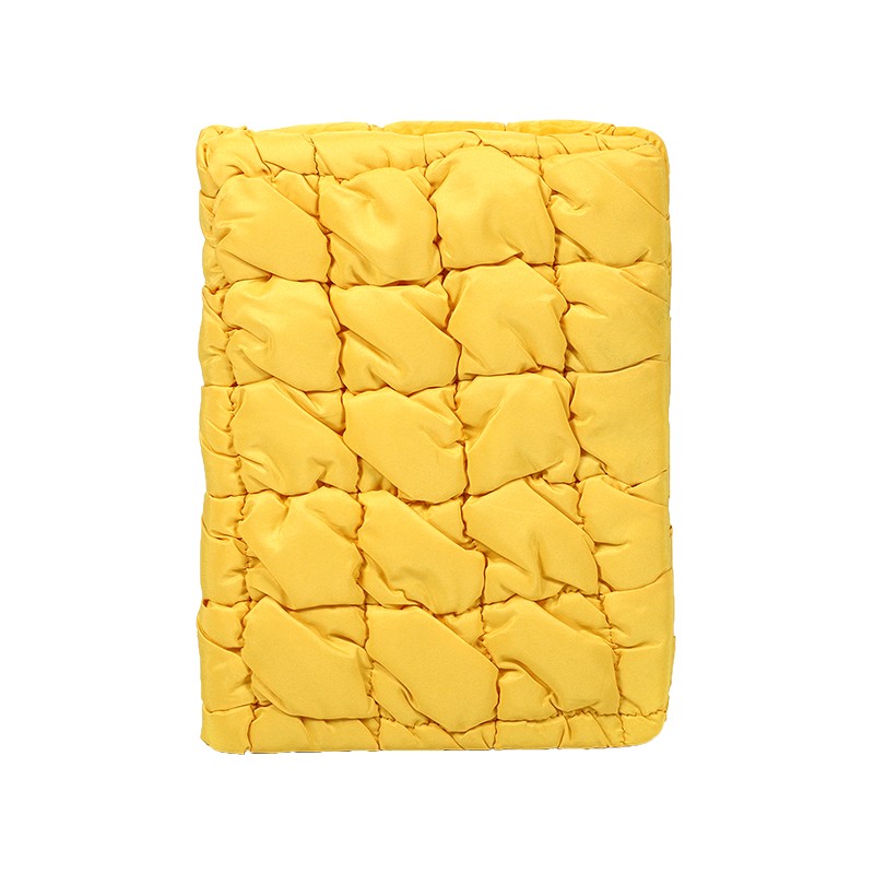 Cuaderno acolchado esponjoso de tela suave A5
