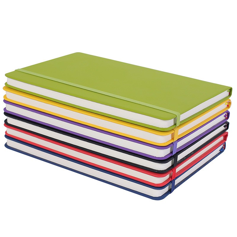 Cuaderno de cuero de negocios