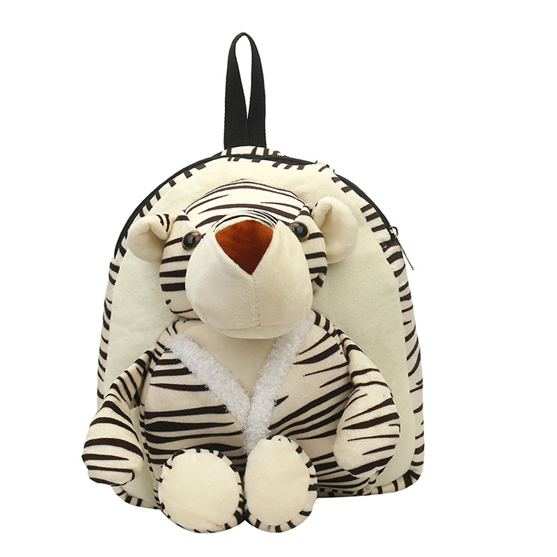 Bolsa de felpa de animales de dibujos animados para niños
