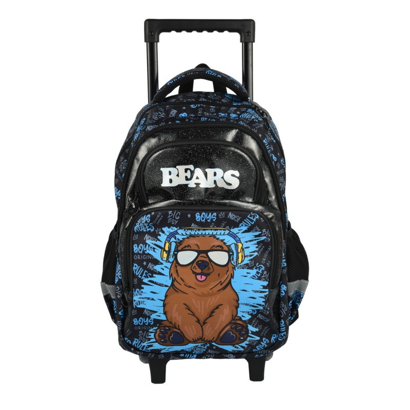 Mochila Cool Bear Wheels