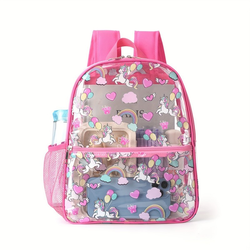 Mochila transparente de gran capacidad