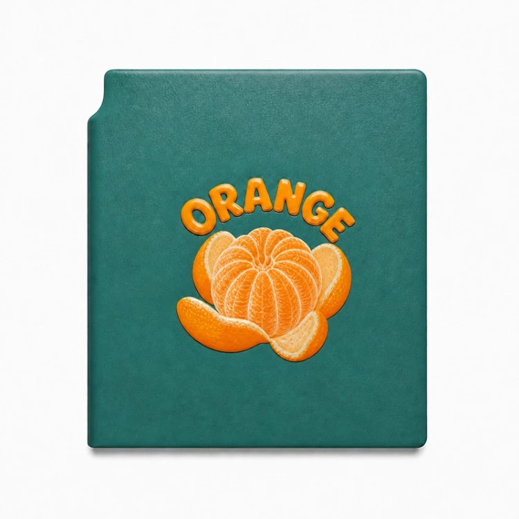 Cuaderno de bolsillo mini cuadrado de PU tacto piel