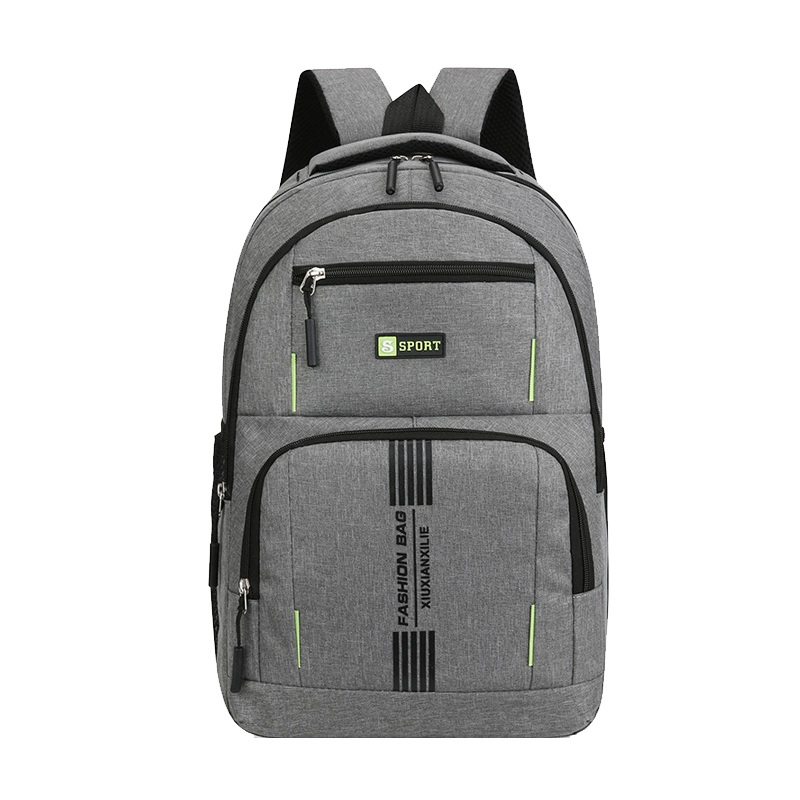 Mochila ajustable de nailon para ordenador portátil de negocios y viajes