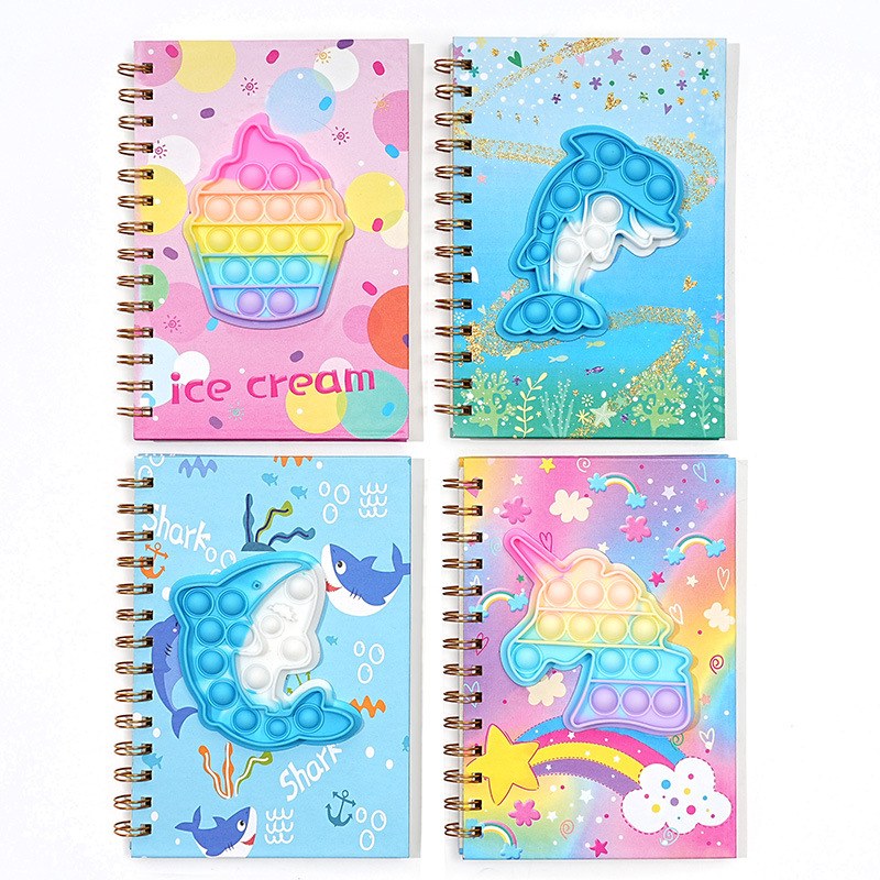 Cuaderno de silicona Pop It Soft Touch