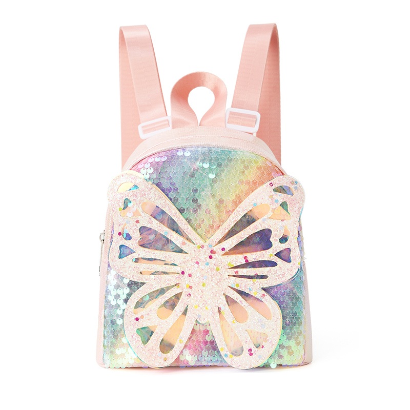 Mochila De Mariposa De Lentejuelas