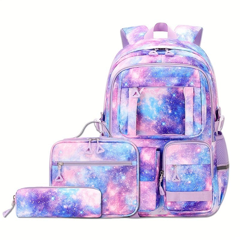 Conjunto de mochila Oxford de 3 piezas con diseño lindo